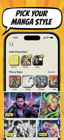 Comics AI: Comic & Manga Maker Screenshot 3 of 7