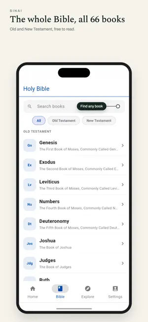 Sinai Bible: Daily Verse screenshot 2