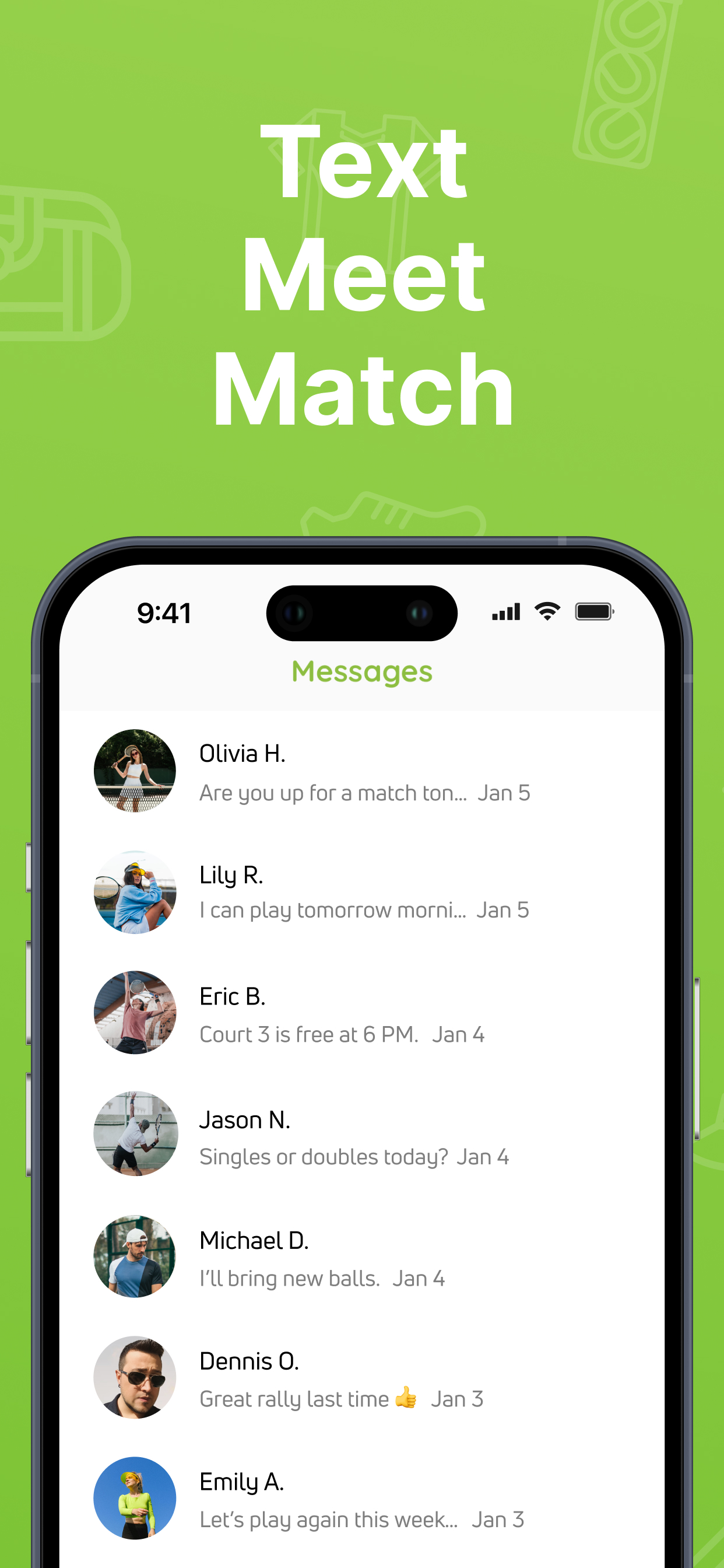 Kort: Find Tennis Partners screenshot 3