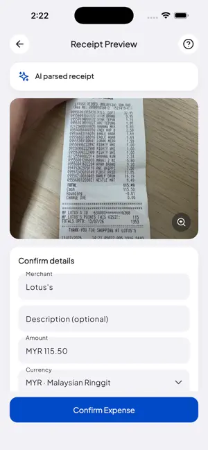 SnapExpense: Expense Manager screenshot 3