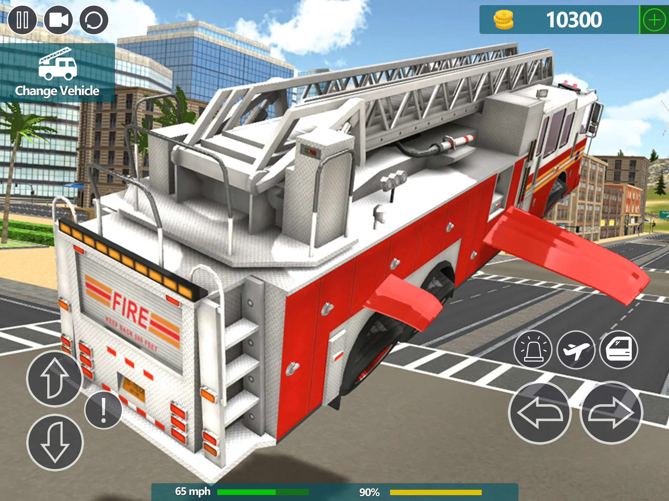 Fire Truck Flying Car