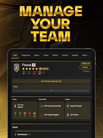 Virtual Pro Gaming iPad screenshot