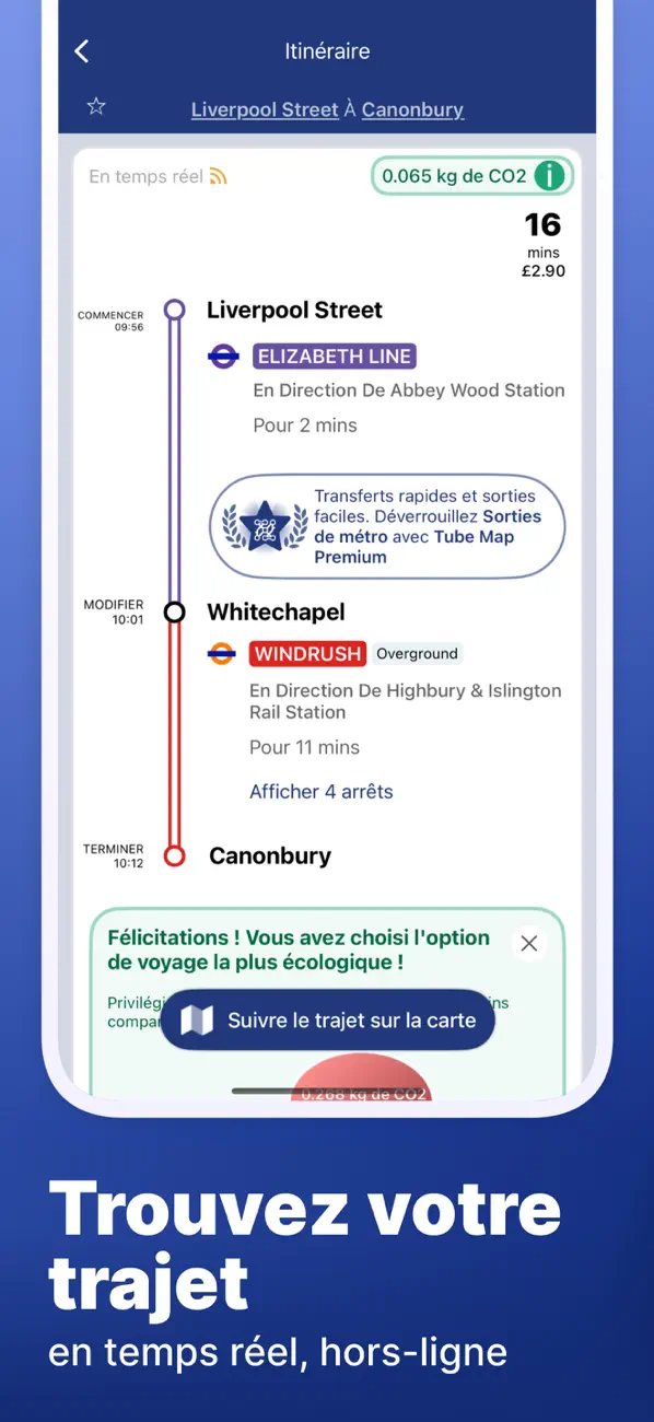 Screenshot #3 pour Carte Métro Londres