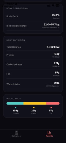 BodyMetricsBuddy Screenshot 3 of 3