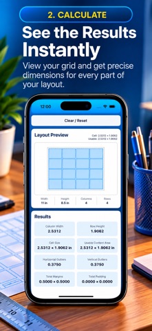 Graphic Layout Calculator app screenshot 2