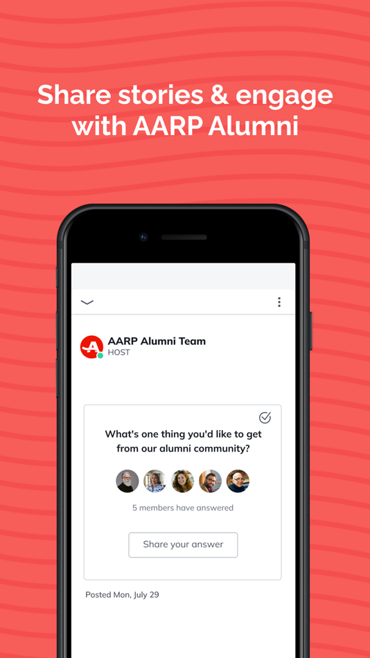 #3. AARP Alumni Network (iOS) 由: AARP
