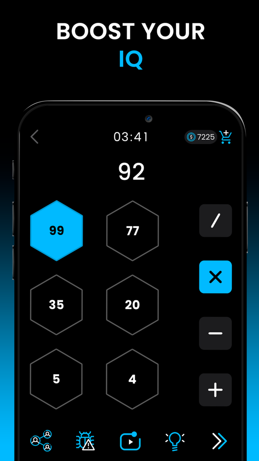 #6. Math Master Cross Math IQ TEST (iOS) 来自: DivineCode Productions
