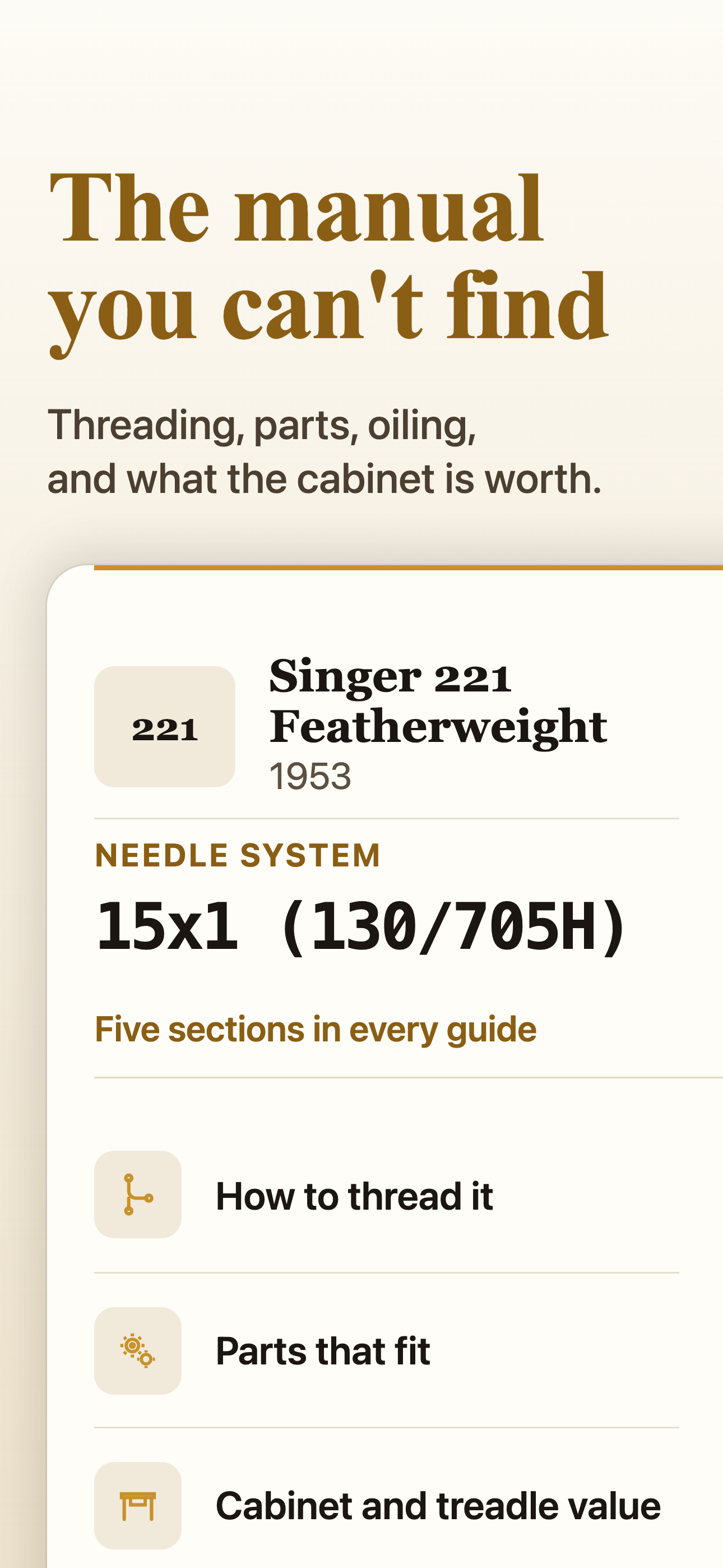 SewSnap: Singer Value & Manual screenshot 4