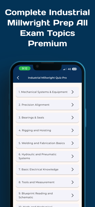 Industrial Millwright Quiz Pro Screenshot 8 of 10