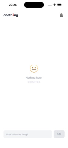 OneTh1ng iPhone screenshot