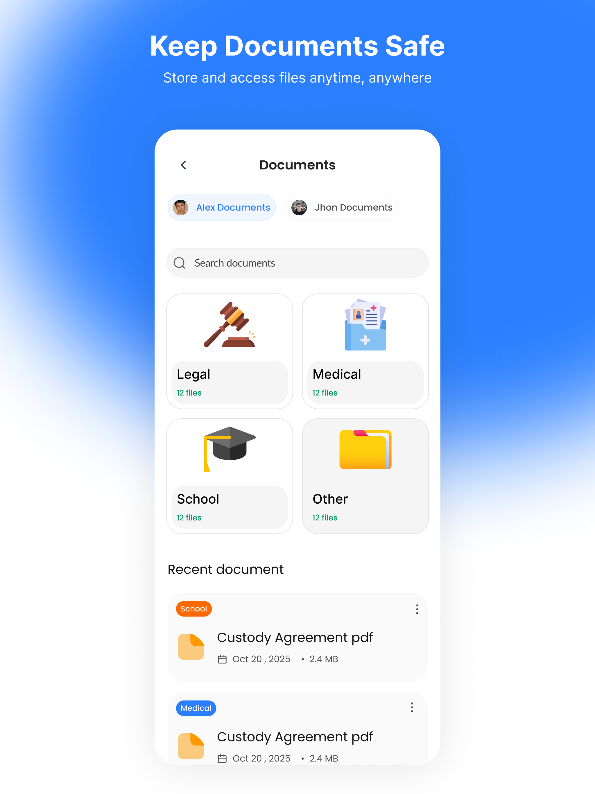Floruit Co-Parenting App screenshot 9