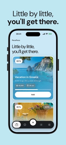 PocoPoco: Savings Goals screenshot 1