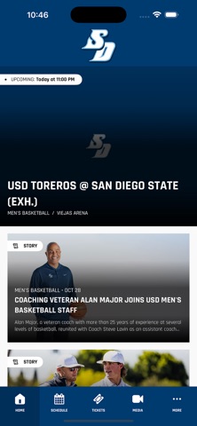 USD Toreros screenshot