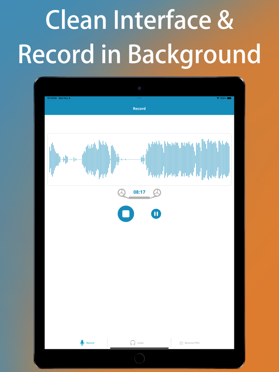 Screenshot #4 pour Voice Recorder for iPhones