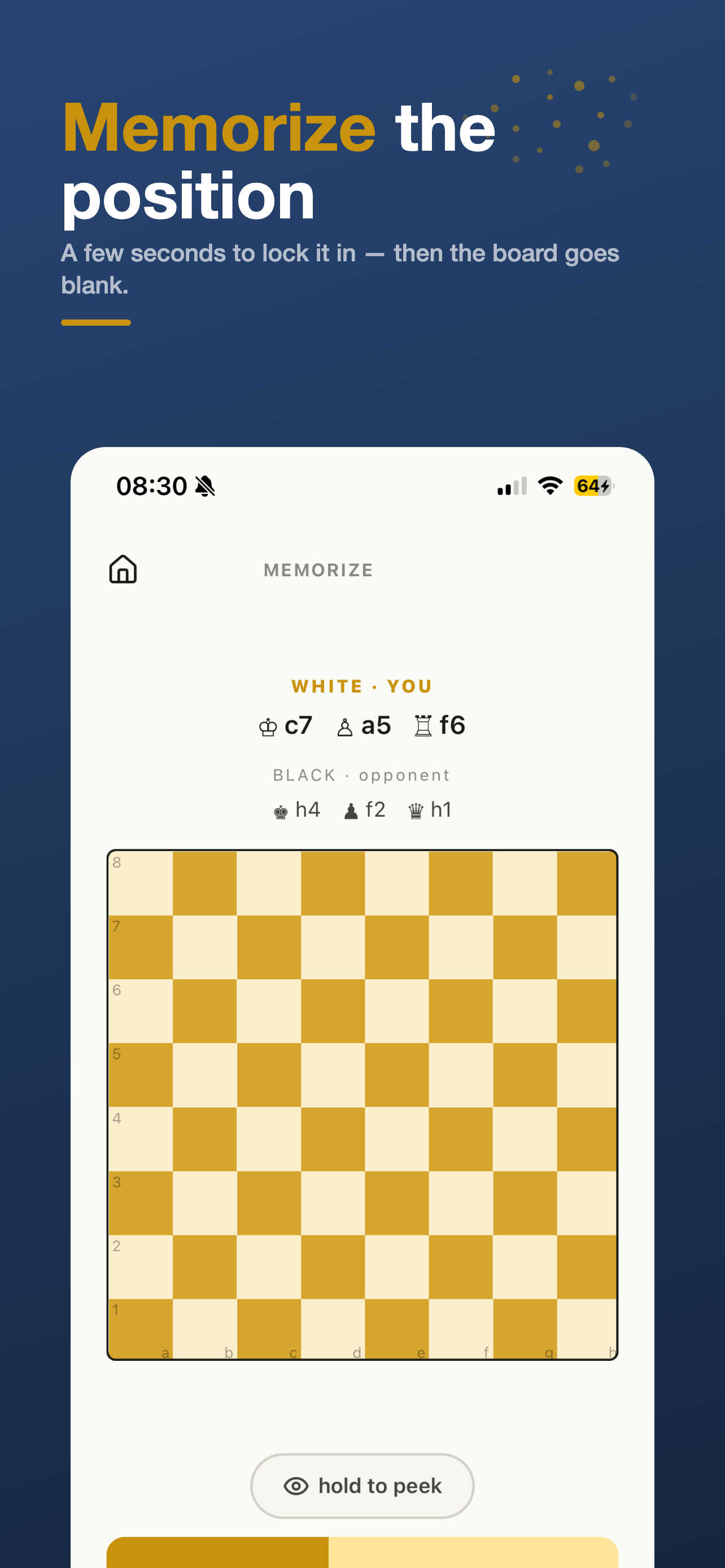 ChessBlind: Puzzles Chess screenshot 3