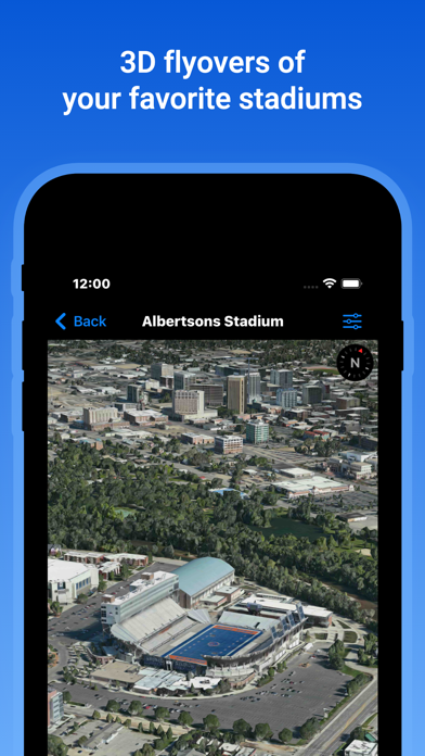 Bird's Eye - A new perspective iPhone screenshot 1 - Sports app