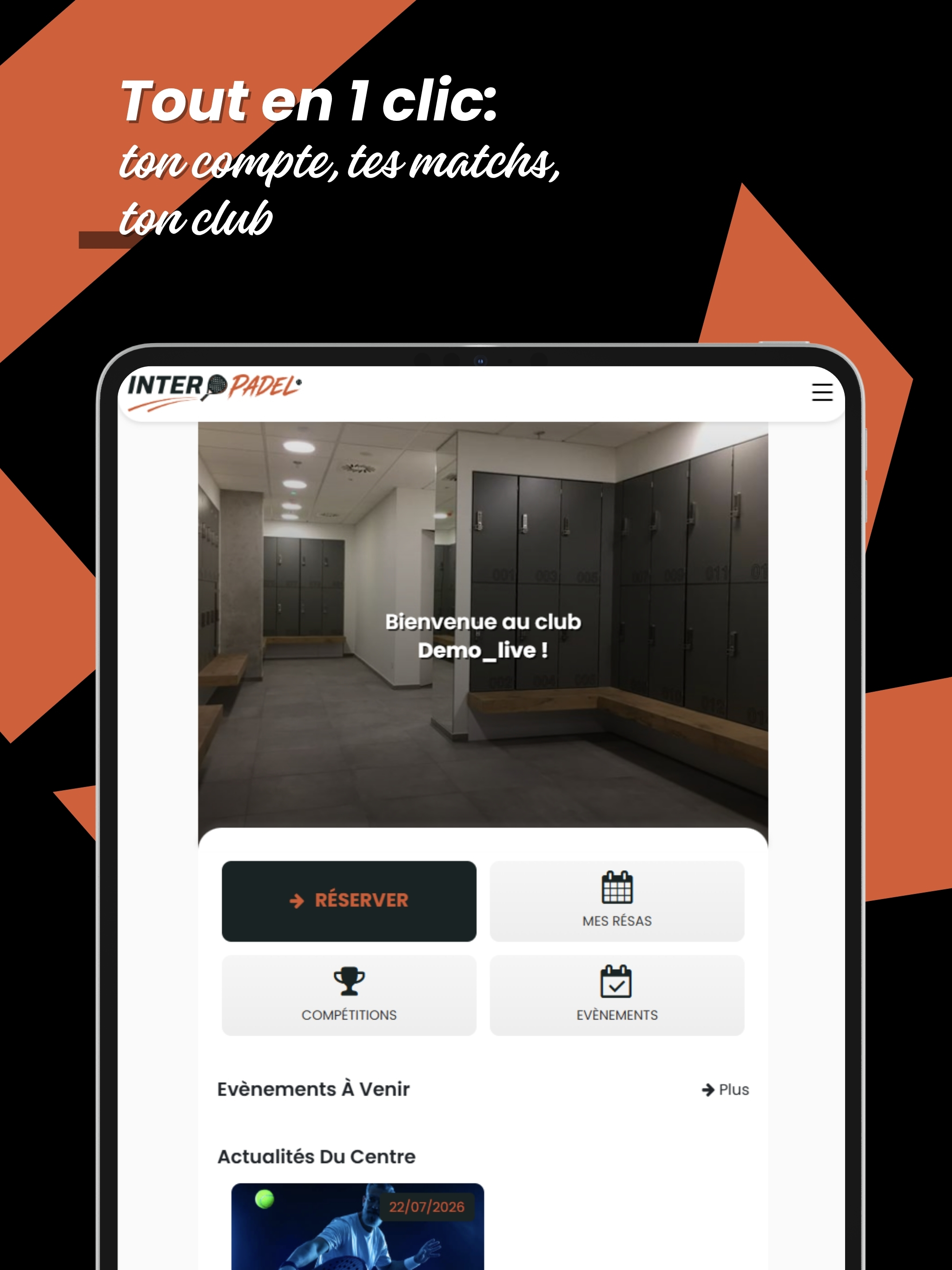 Inter Padel screenshot 5