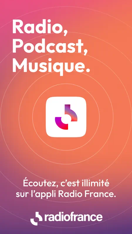 Radio France - podcast, direct screenshot 1 of 8
