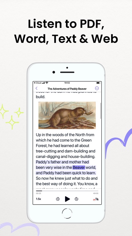 Narrly: Read Aloud PDF & Text