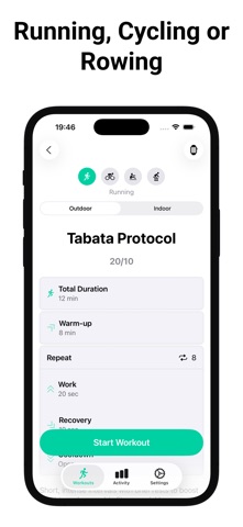 Tabata & HIIT Timer - PEAKVO2 Screenshot 6 of 6