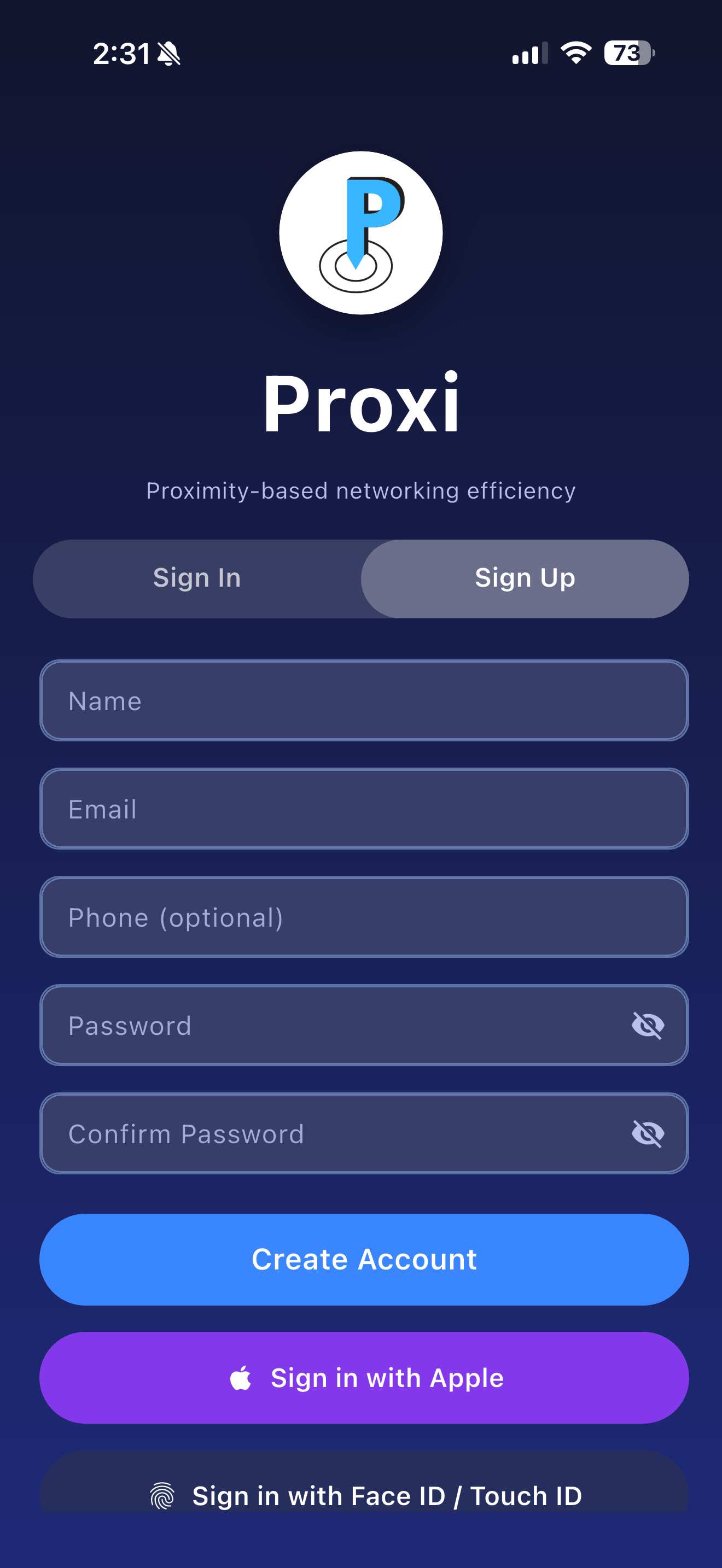 MyProxiApp screenshot 3