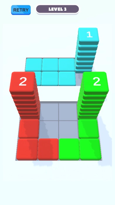 Screenshot #1 pour Stack Puzzle Dash