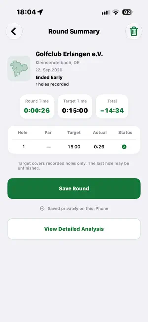 GolfTakt screenshot 3