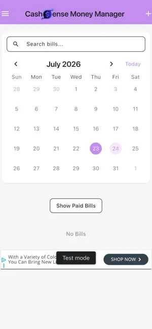 CashSense Money Management screenshot 3