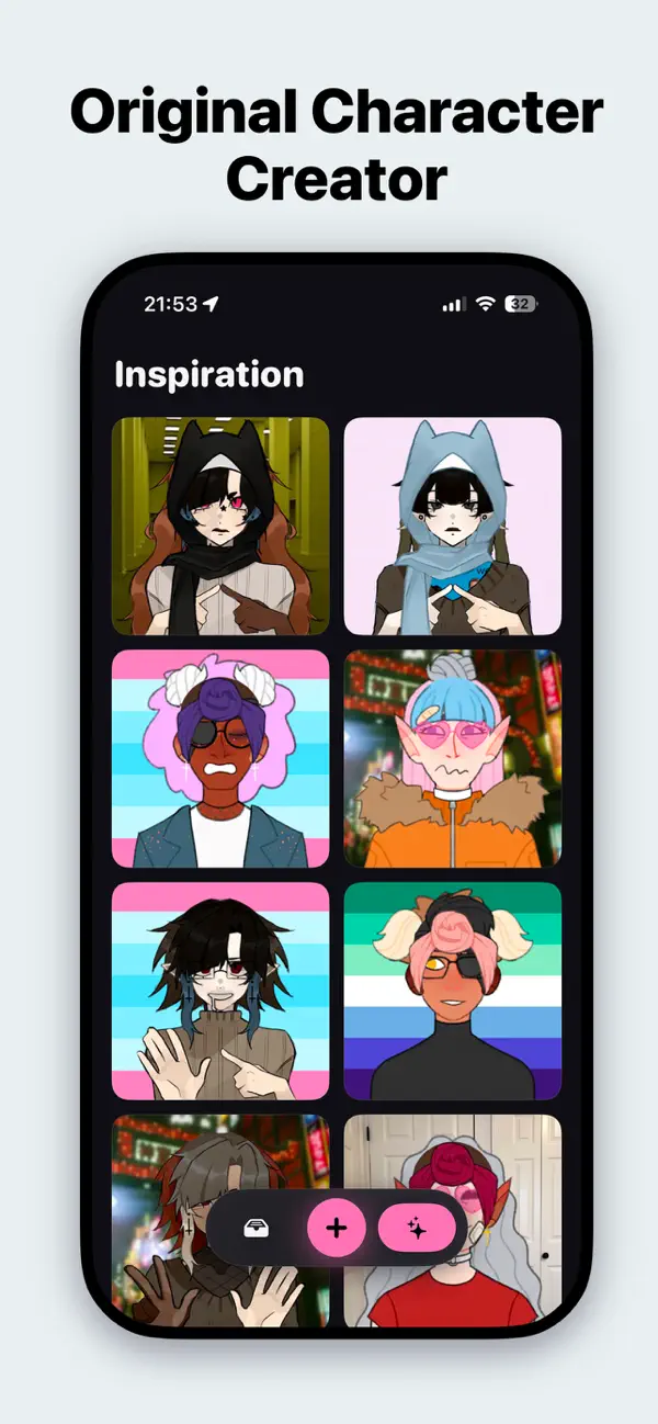 Screenshot #2 pour OC Maker & Creator - AI Avatar