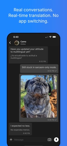 Conmigo – Just Start Talking Screenshot 1 of 4
