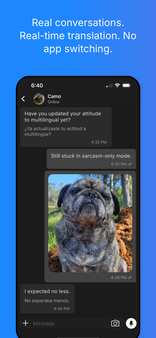 Conmigo – Just Start Talking Screenshot 1 of 4