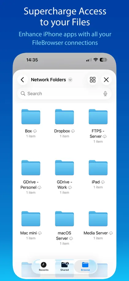 Screenshot 6 di 6 di FileBrowser: Documents Manager