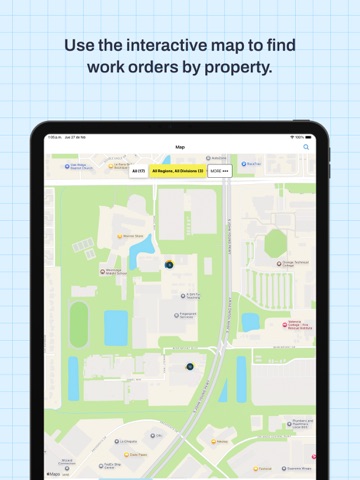Facilitron Works iPad screenshot
