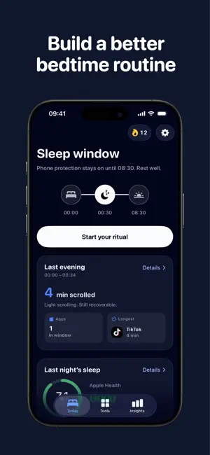 Scroll Block at Bedtime: Lunio screenshot 3