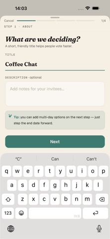 WhenToMeet Screenshot 8 of 8