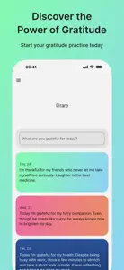 Orare - Gratitude Journal screenshot #1 for iPhone