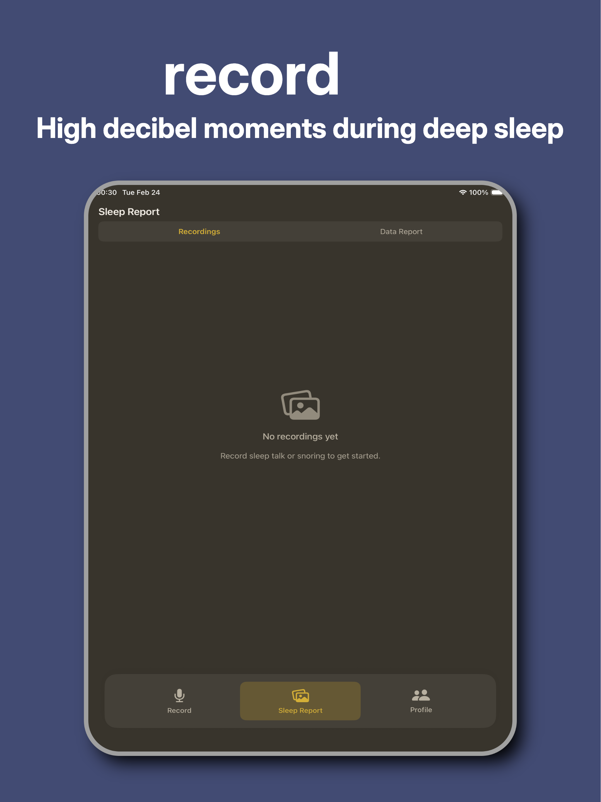 Sleep Recorder Pro-Snoring