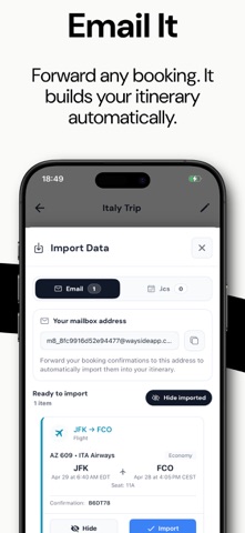 WaySide: Group Travel Planner screenshot