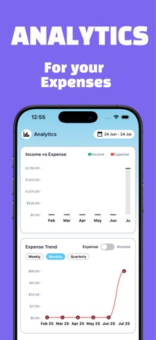 Cashbook - Budget Tracker App Screenshot 3 of 5
