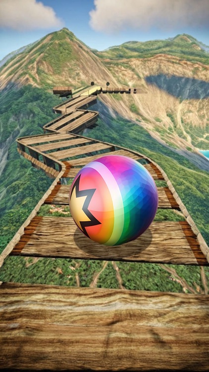 Sky Rolling Balls 3D screenshot-4