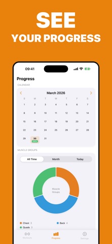 Free Workout Planner: RoyalApp Screenshot 4 of 5