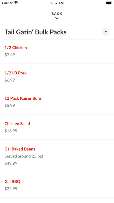 The Rusty Pig iPhone screenshot 6 - Food & Drink app