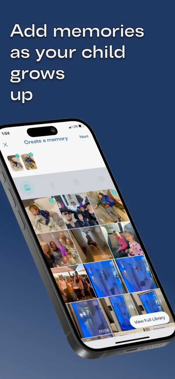Screenshot #2 pour Dott: Family Memory Capsule