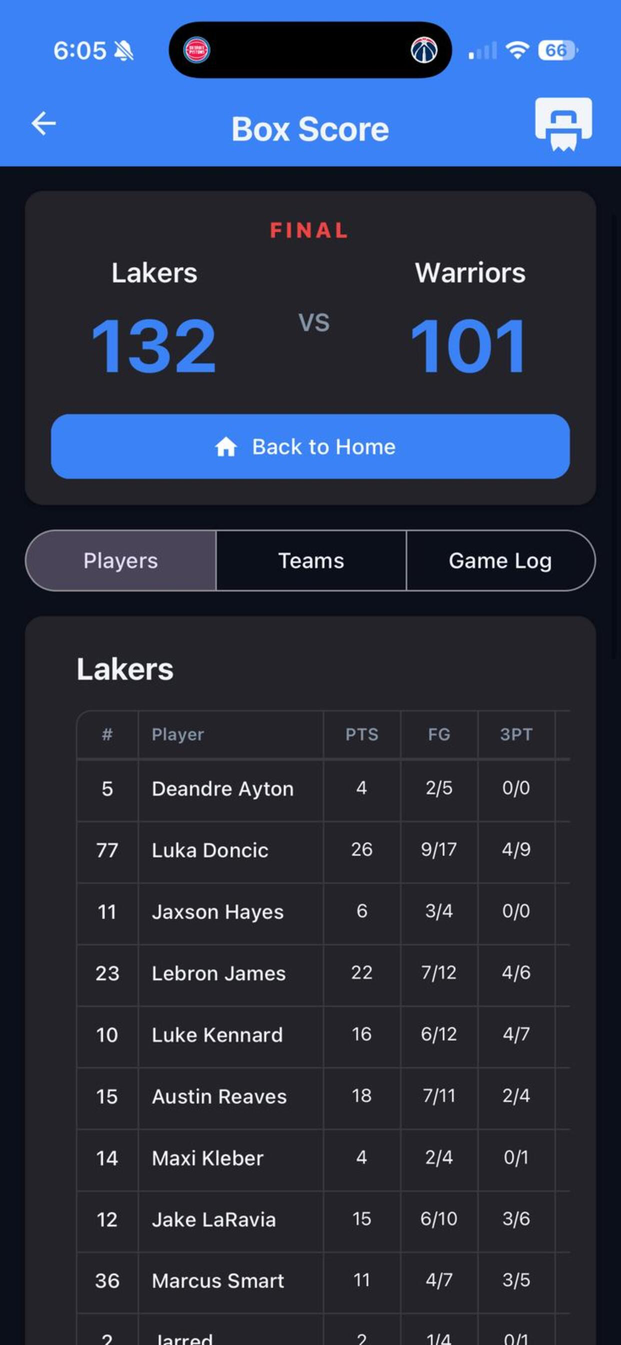 BUKT - Basketball Stat Tracker screenshot 3