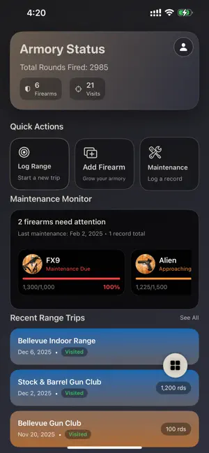 Range Pocket screenshot 1