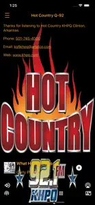 KHPQ Hot Country Q92.1 screenshot #3 for iPhone