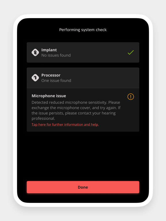 HearCare iPad screenshot 7 - Medical app