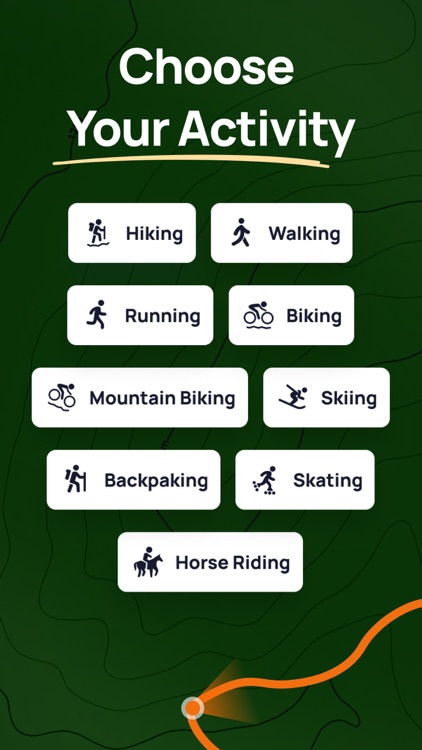 Fottur: All Hiking Trails Maps