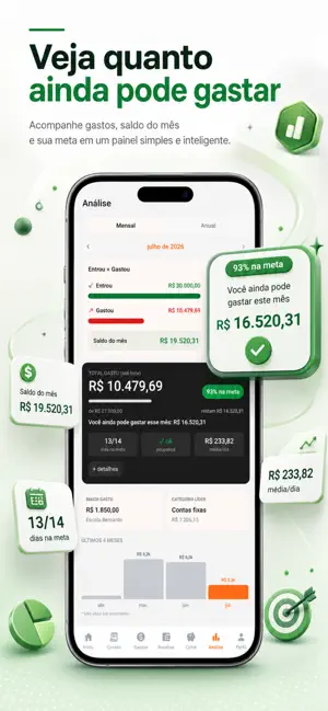 Meta Diária - Gastos e Metas screenshot 4