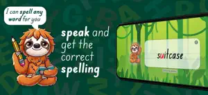 WordSloth: Spelling for Kids screenshot 1